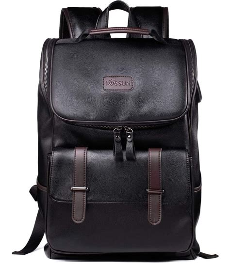 mochilas de piel para hombre.